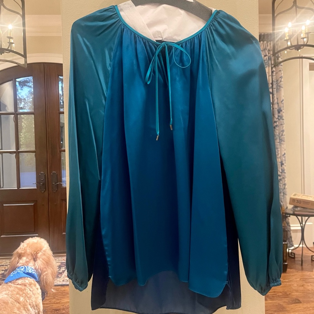 Emile Tahari blouse, Size L